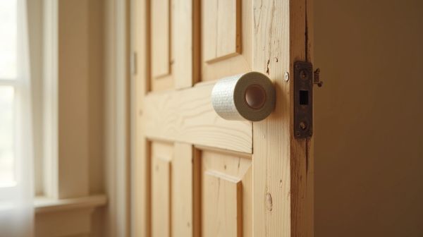Comment améliorer l'isolation d'une porte avec une bande isolante