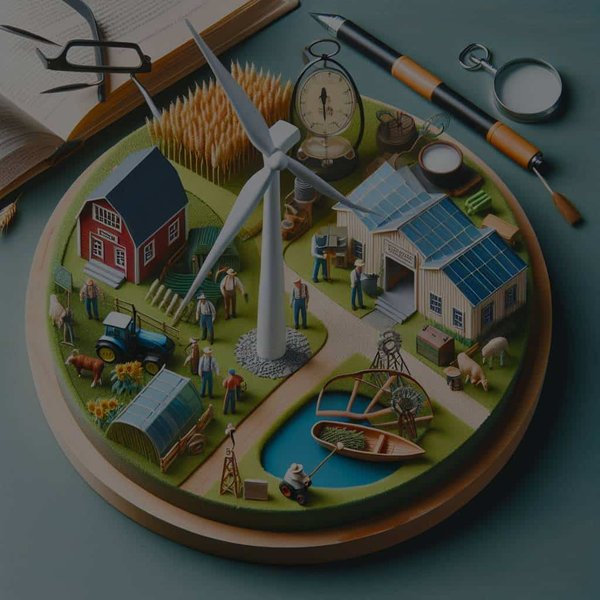 Quelle est la meilleure façon d'intégrer la gestion de l'énergie éolienne dans un plan de développement rural ?