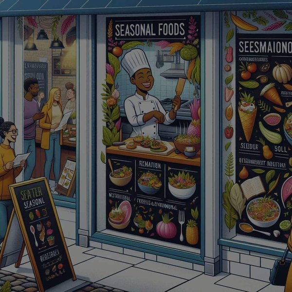 Quelles approches pour encourager la consommation d'aliments de saison dans les restaurants ?