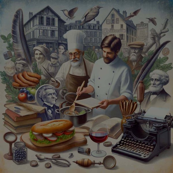 Quelle est la place de la gastronomie dans les œuvres littéraires françaises du XXe siècle ?